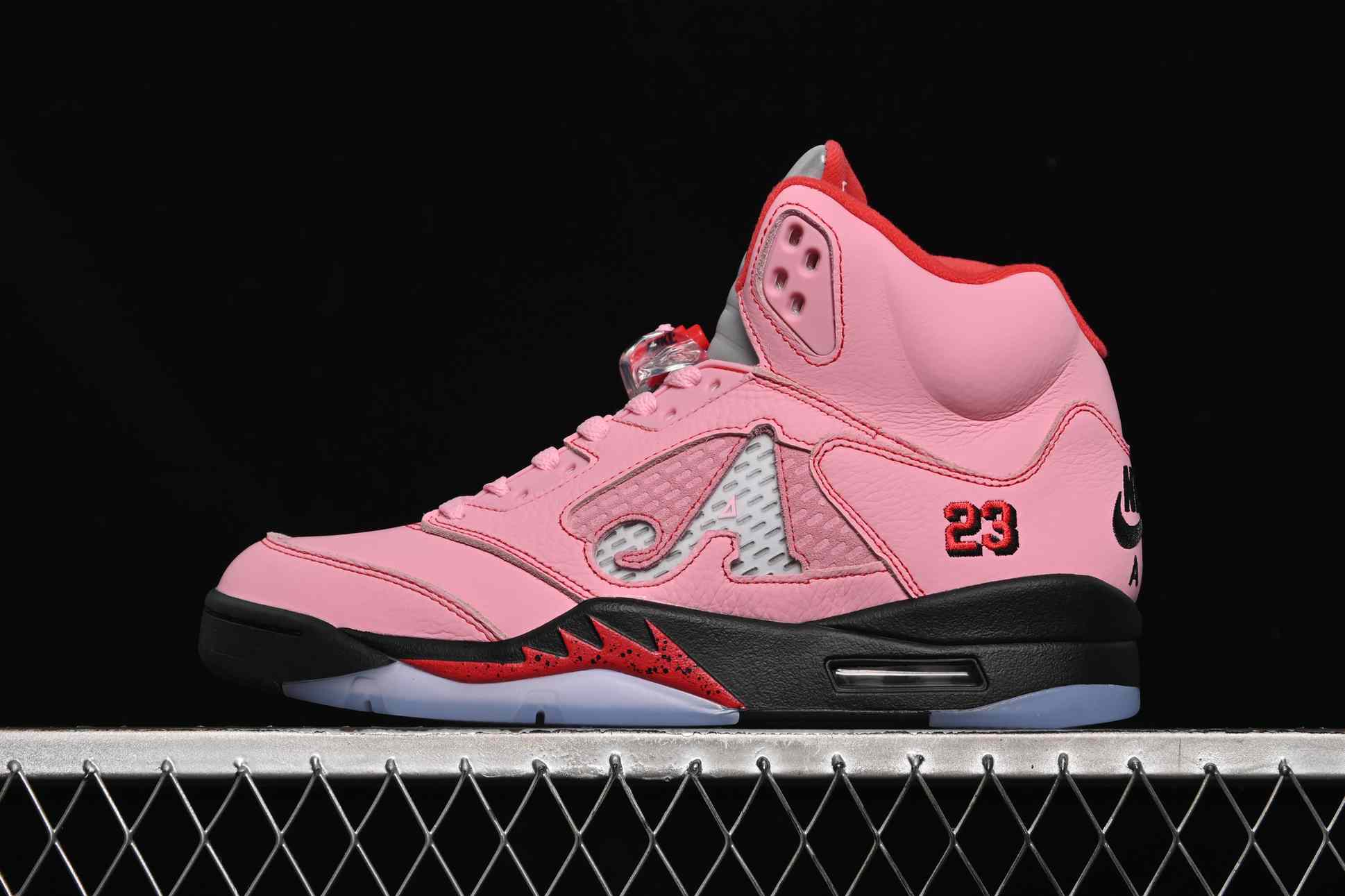 OG Version Awake NY x Air Jordan 5 Arctic Pink AJ5 5 Collaboration Pink DV4982-600 Reps